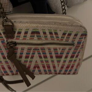 Multicolor Patterned Women's Bag